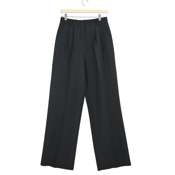 Abercrombie & Fitch Black Wide Leg Pants ✨ Great Condition! - Picture 1 of 9